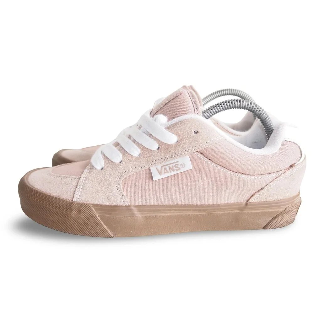 Vans Chukka Push Skate Sneakers Light Pink Gum Womens 9.5 Low Top Shoes